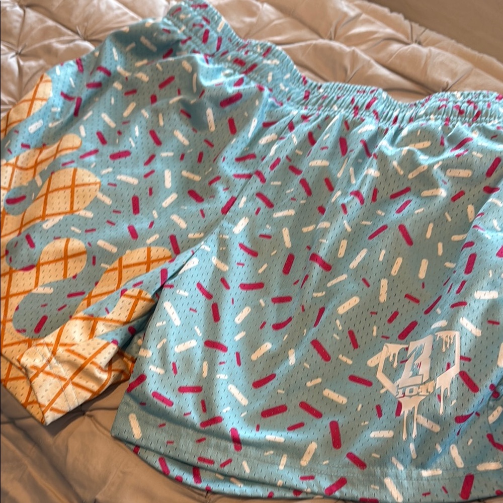 Colorful Sprinkles Athletic Shorts